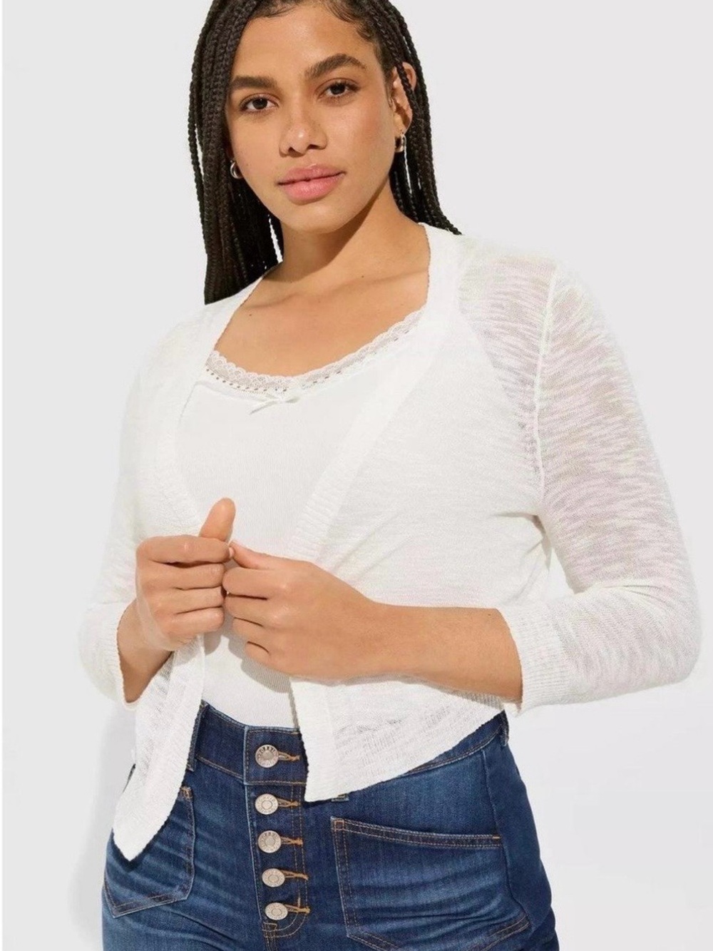 Torrid Lightweight Open-Front Cardigan
